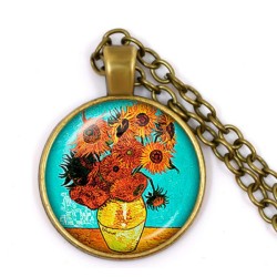 Collar van Gogh los Girasoles N1TTQ61