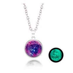 Collar Luminoso Galaxia N1TTQ89