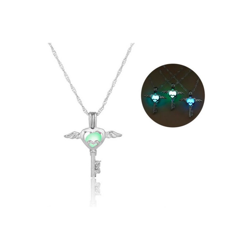 Collar Luminoso Llave Corazón – N3CKKTTN888-1